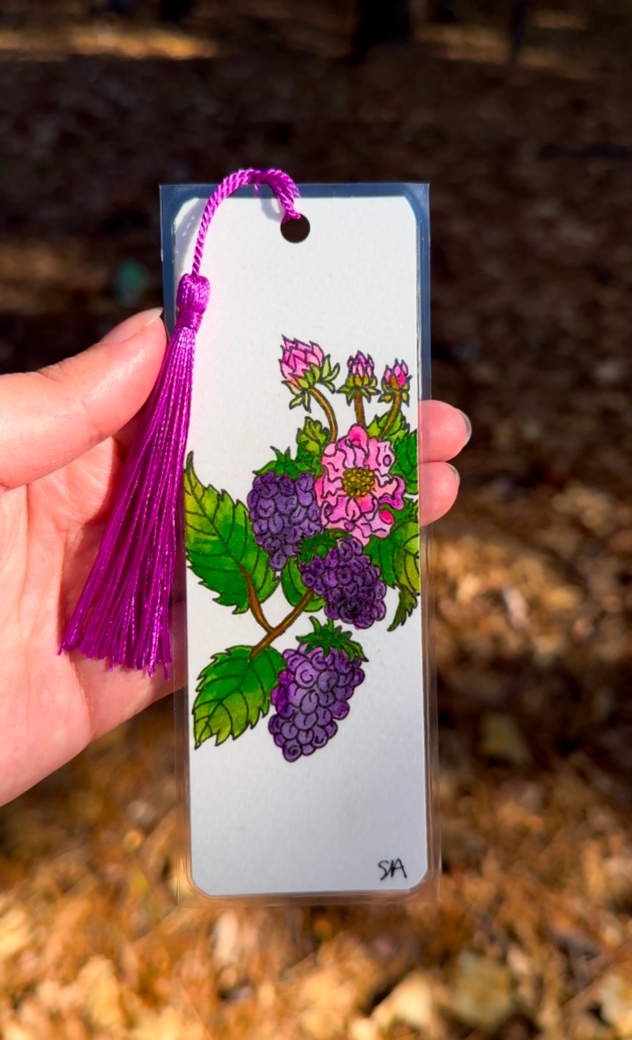 Blackberry Bookmark