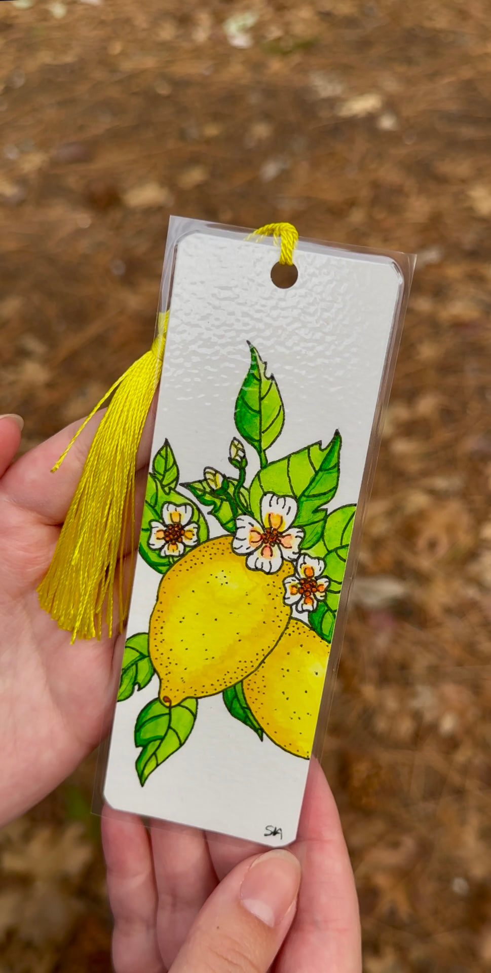 Lemon Bookmark