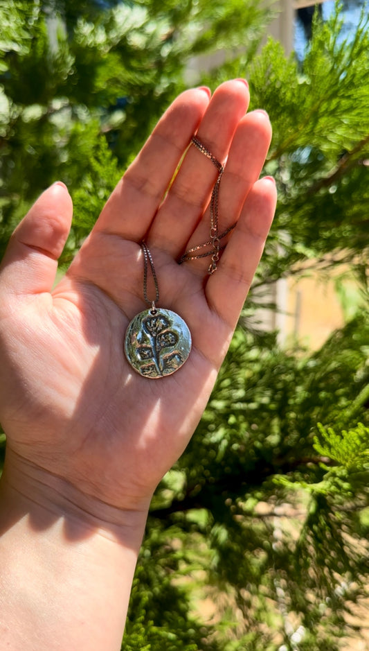 Silver Fern Pendant