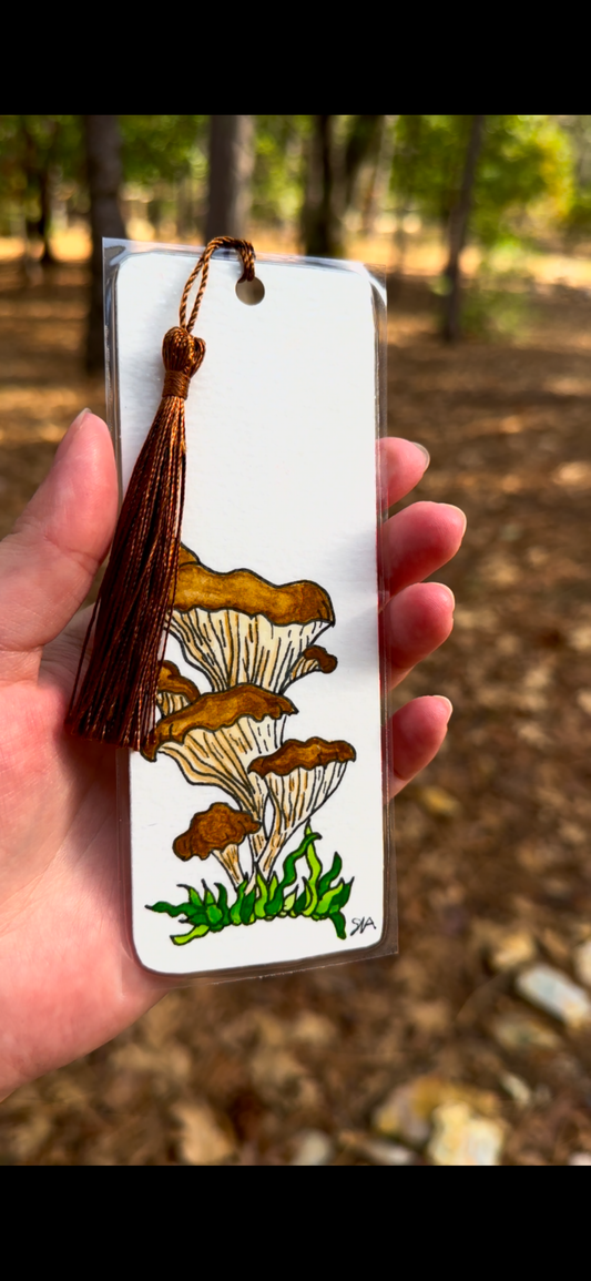 Oyster Mushroom Bookmark