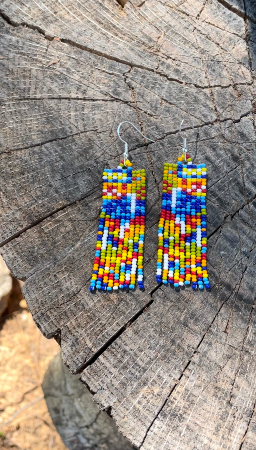 Colorful Beaded Earrings