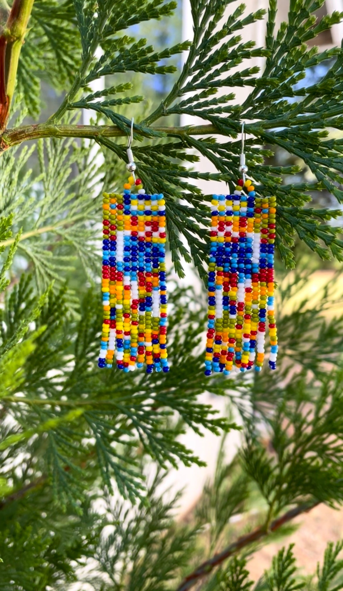 Colorful Beaded Earrings