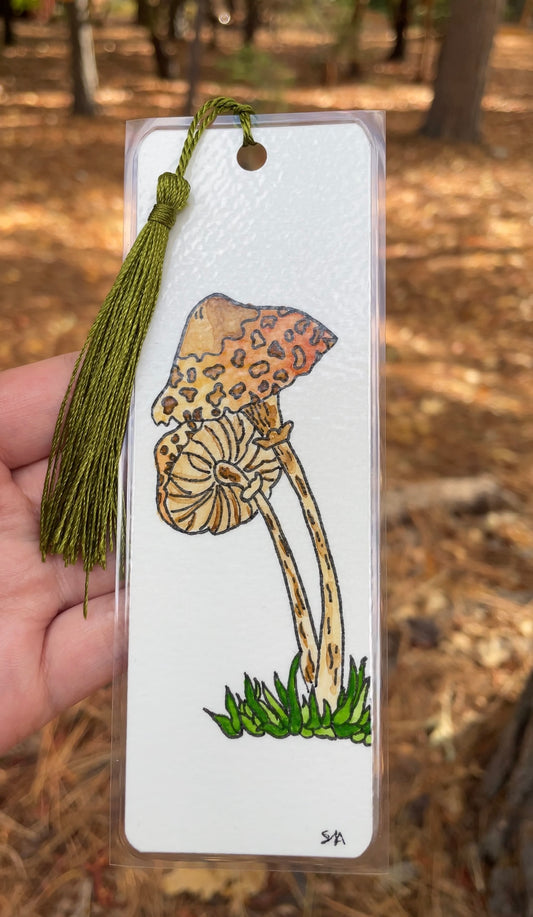 Brown Mushroom Bookmark