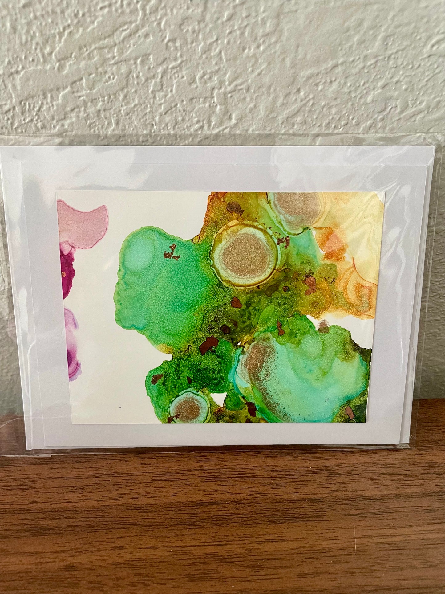 Bundle 4 Alcohol Ink Cards