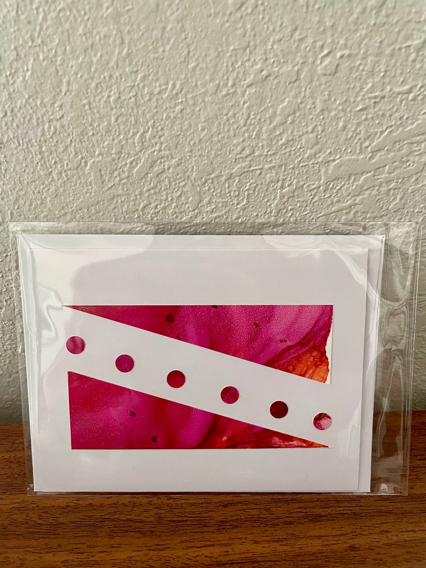 Geometric Alcohol Ink Cards