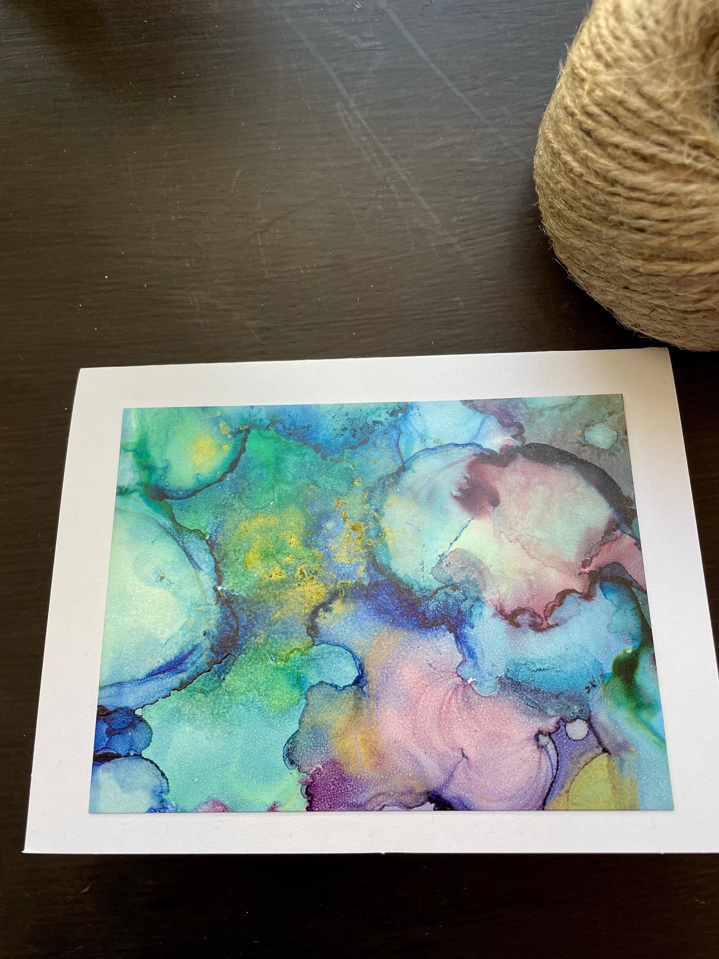 Alcohol Ink Cards (Bundle 4)