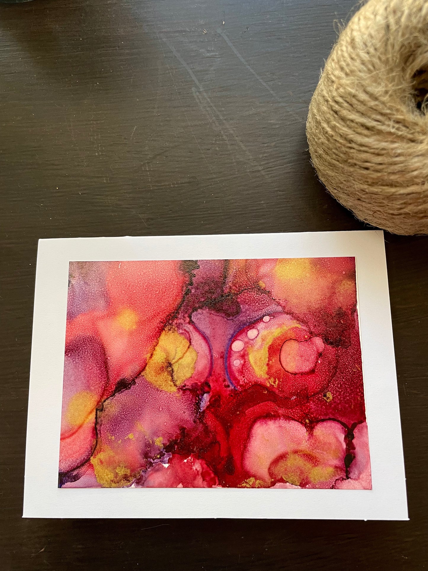 Alcohol Ink Cards (Bundle 4)