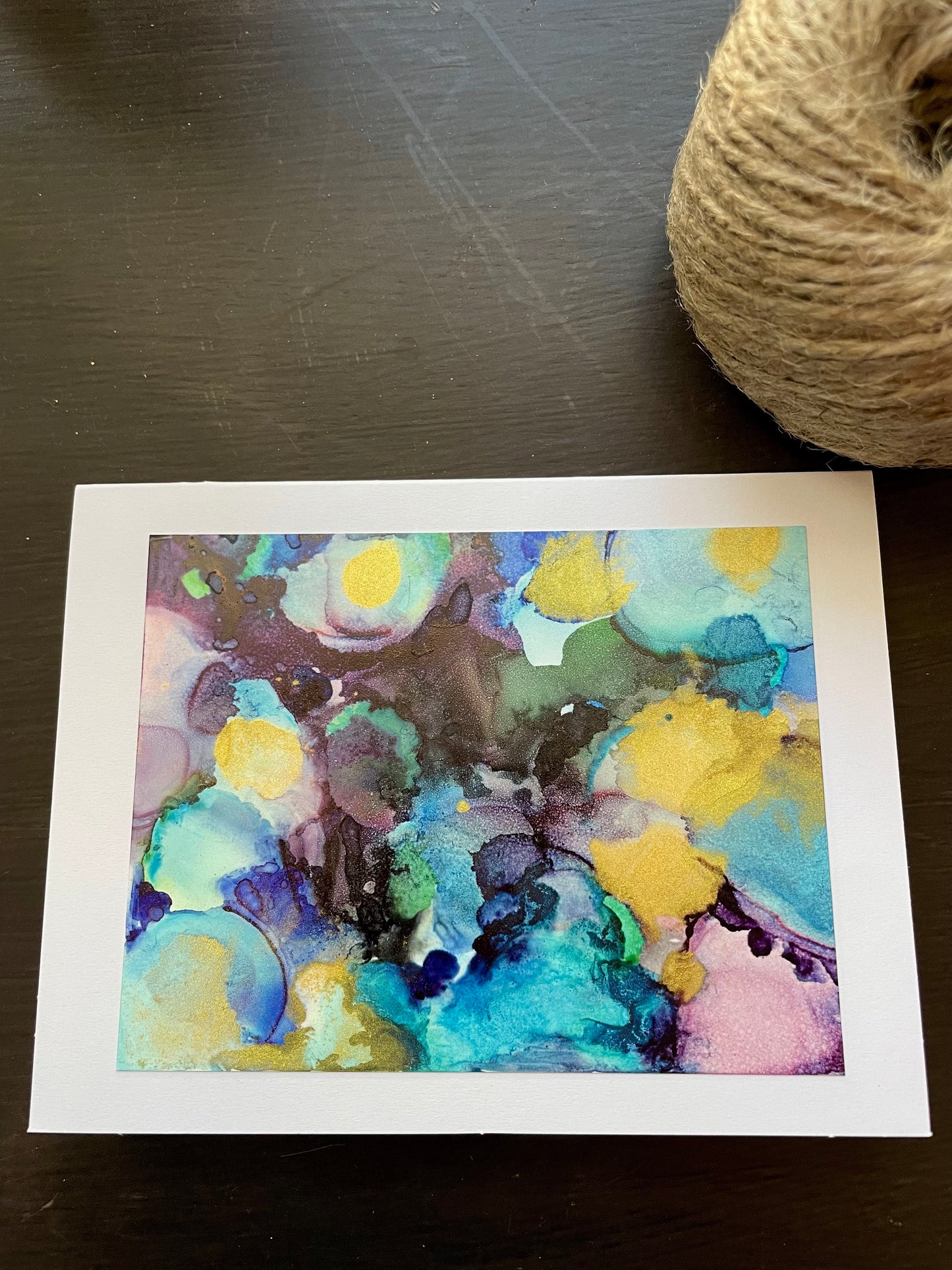 Alcohol Ink Cards (Bundle 4)