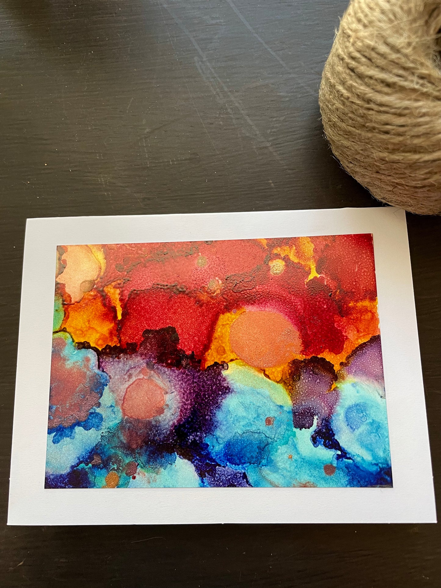 Alcohol Ink Cards (Bundle 4)