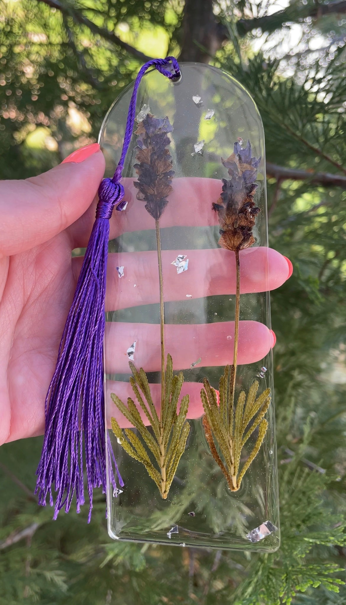 Lavender Bookmark