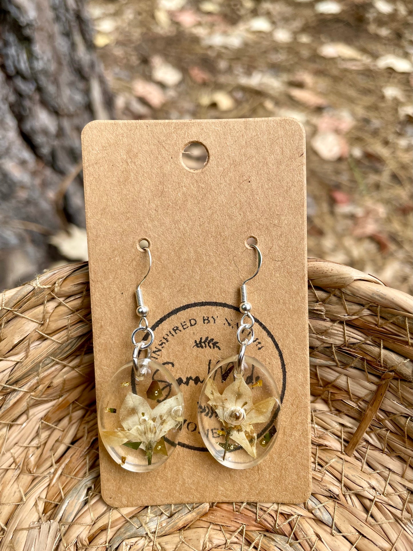 Potato Flower Earrings