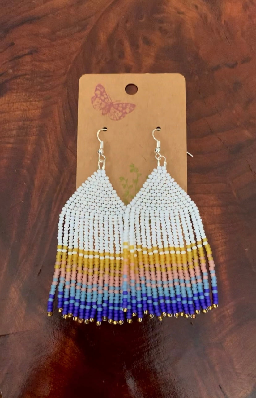 Colorful Beaded Earrings