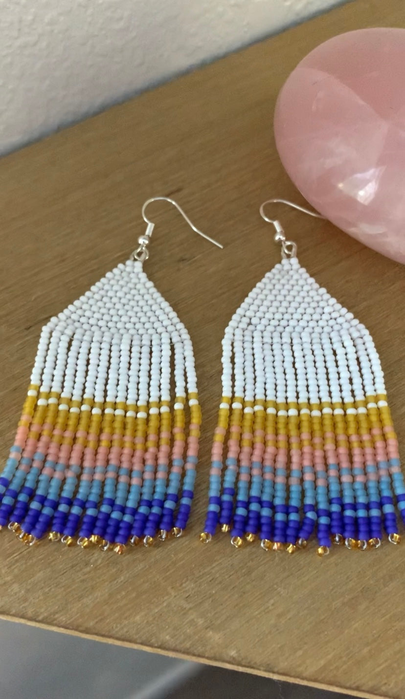 Colorful Beaded Earrings